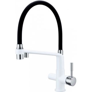 Смеситель для кухни Gappo G4398-9 под фильтр белый